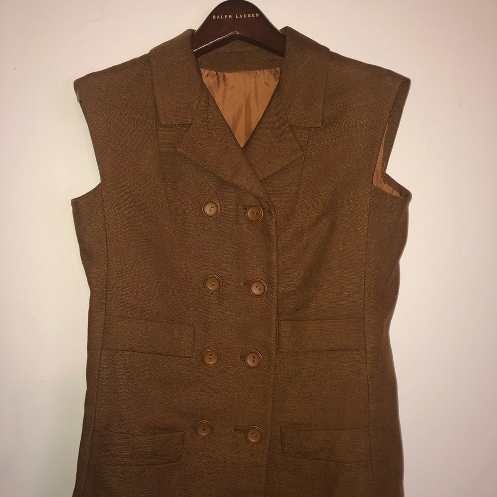 Vintage Linen Suit